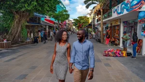 Cancun Downtown Area