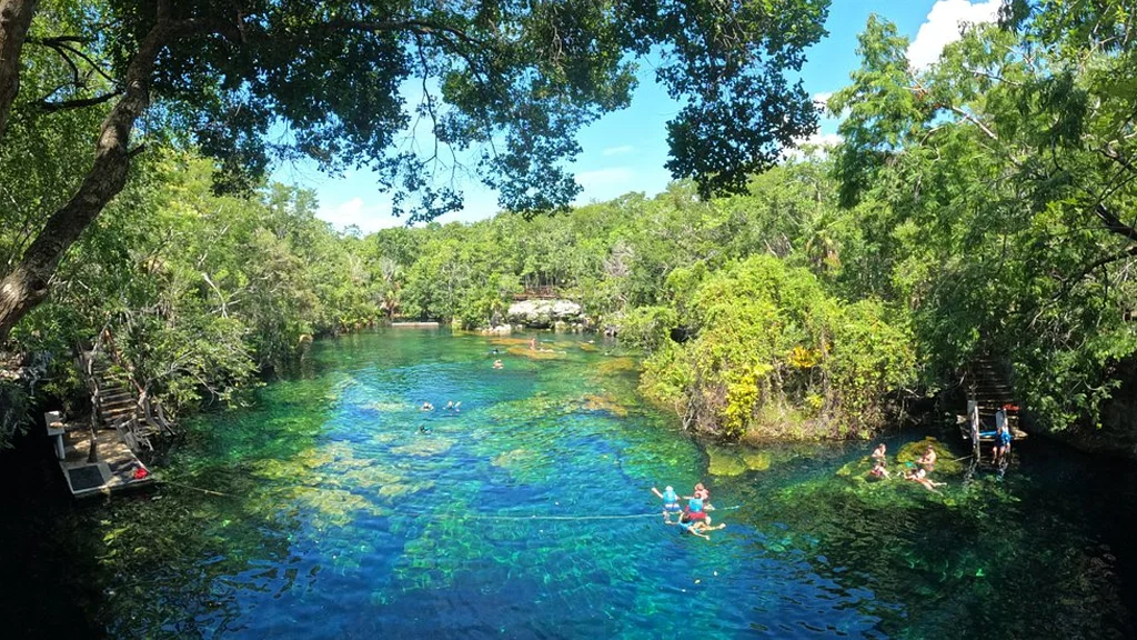 Cenote Jardin del Eden is one of the notable attractions in Riviera Maya.
